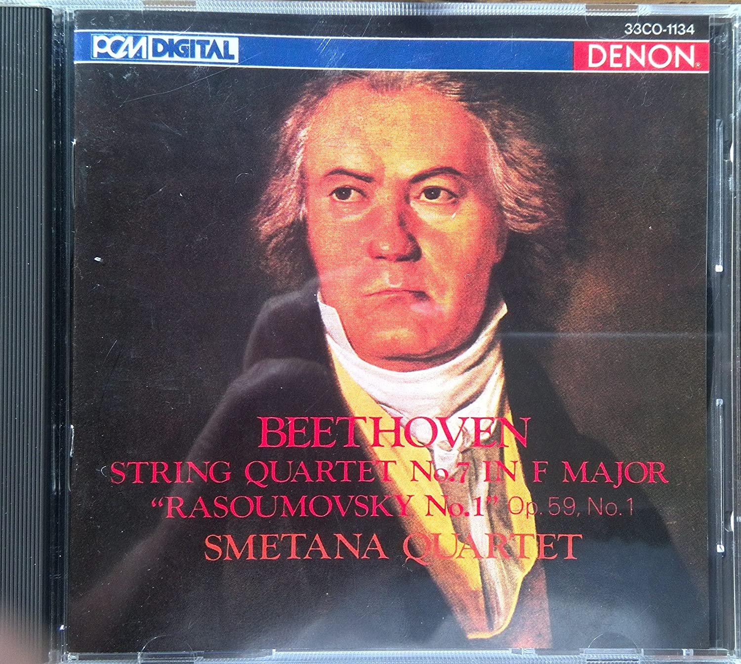 

CD SMETANA QUARTET - String Quartet No.7 Rasoumovsky No. Japan Classical Used