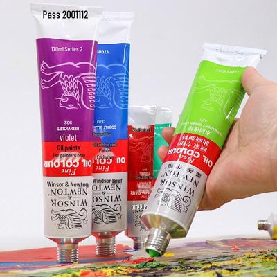 مجموعة طلاء زيتي Winsor & Newton للفنانين والطلاب والمبتدئين والرسم في الهواء الطلق