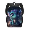 Fantasy Magic Dragon Print Backpack Cartoon Dragon Baby Student Schoolbags Women Men Laptop Rucksack Outdoor Travel Daypack