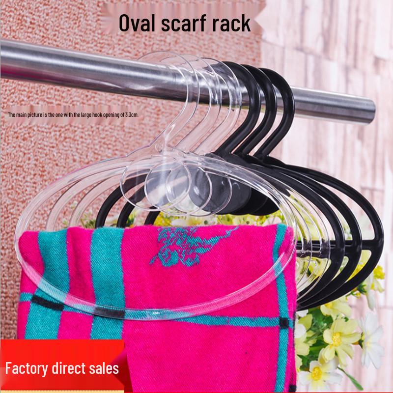 Multi-Purpose Scarf and Towel Hanger for Closet and Bathroom Storage