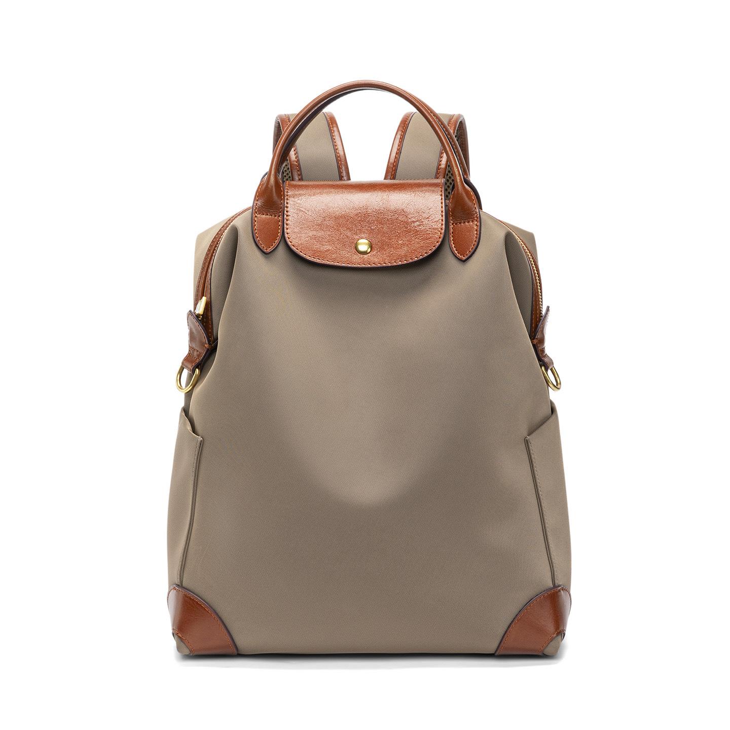 

New Trendy and High-quality Backpack, Commuting Computer Bag, Lightweight and Large Capacity Nylon Backpack, Business Travel Bag хакі