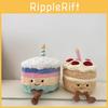 Peluche Giocattolo Torta Fragola Ciliegia Arcobaleno per Bambini Morbido Regalo per Bambini