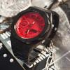 Casio Customized Watch Modified Series Farmer Oak Waterproof 200 Meters GA-2100-1A1 Modified-rose Gold Coral Red Quartz St GA-2100-4A