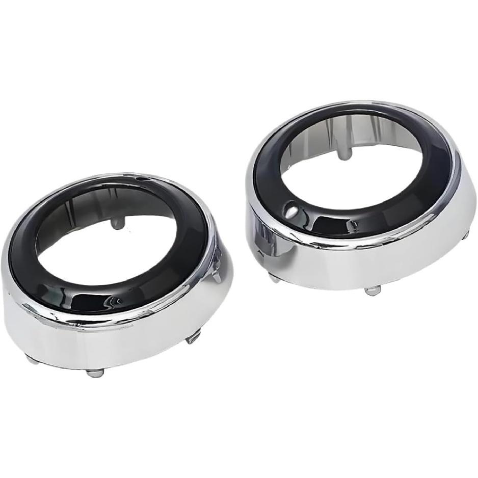 

Left/Right Front Bumper Fog Light Lamp Cover Frame Bezel Hood Fit For Mitsubishi Outlander 2010 2011 2012 8321A290(Left) Left