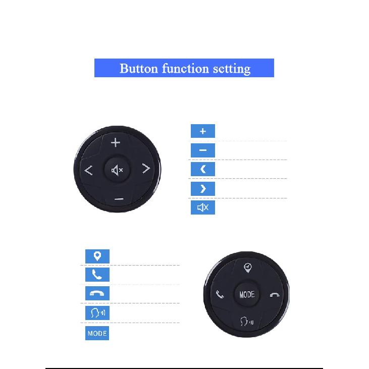 Universal Car steering wheel remote control Controller 10 Key Music Wireless DVD GPS Navigation Radio Remote Control Buttons