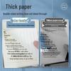 A5 Magnetic Clasp Faux Leather Notebook - Thick Loose-Leaf Student Diary