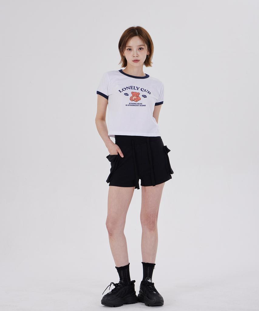 Disfunct Banding 3D Pocket Pants(Black)