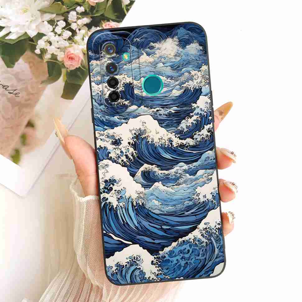 Shockproof Case For Realme 5 Pro Casing Popular Cute Rabbit Soft Matte Cover Realme5 Pro 5Pro RMX1971 RMX1973 Phone Case