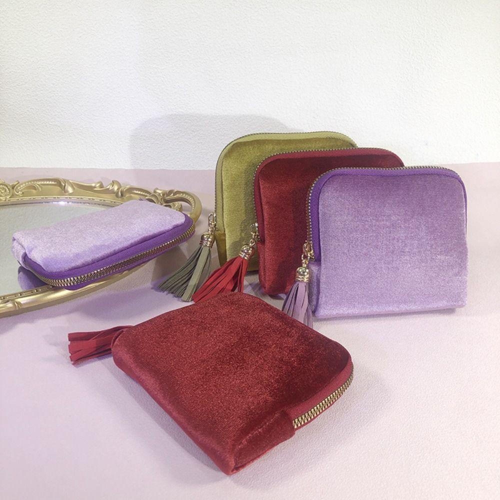 Tassel Jewelry Packing Bag Bracelet Jewelry Holder Light Luxury Jewelry Storage Bag  Vacation