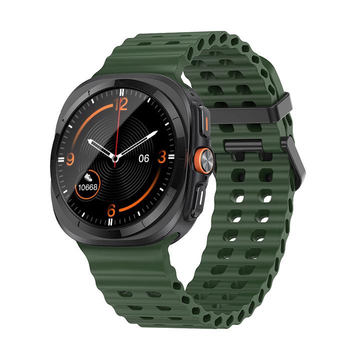 Silicone Breathable Strap For Samsung Galaxy Watch Ultra 47mm Marine Wristband Bracelet Galaxy Watch Ultra(2025) 47mm  Watchband