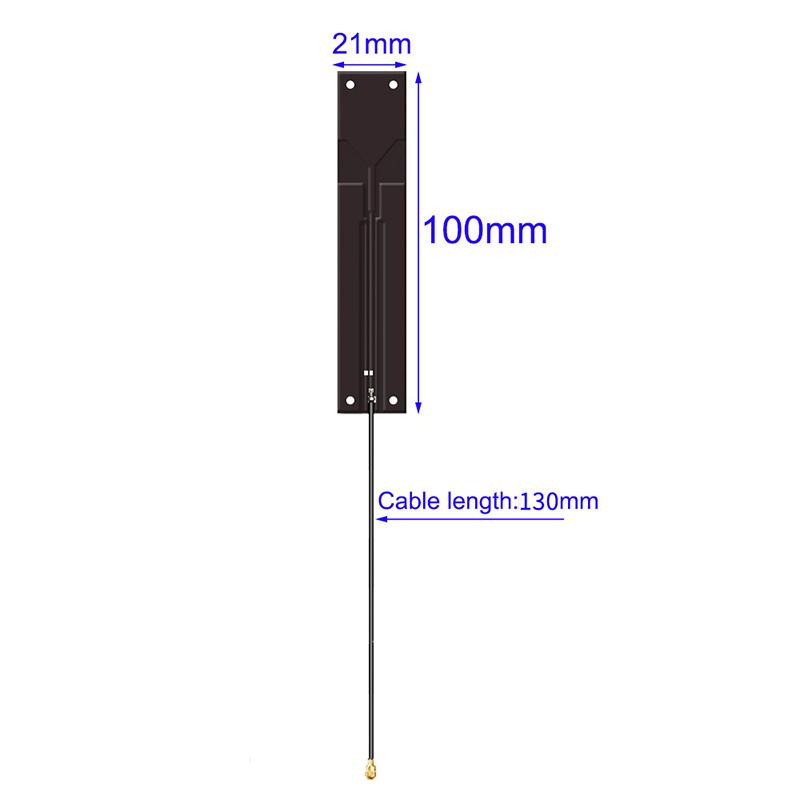 5Pcs Antenna 12Dbi 700-2700Mhz With Built-In Pcb Board 130Mm Cable Welding Connector High Gain Antenna