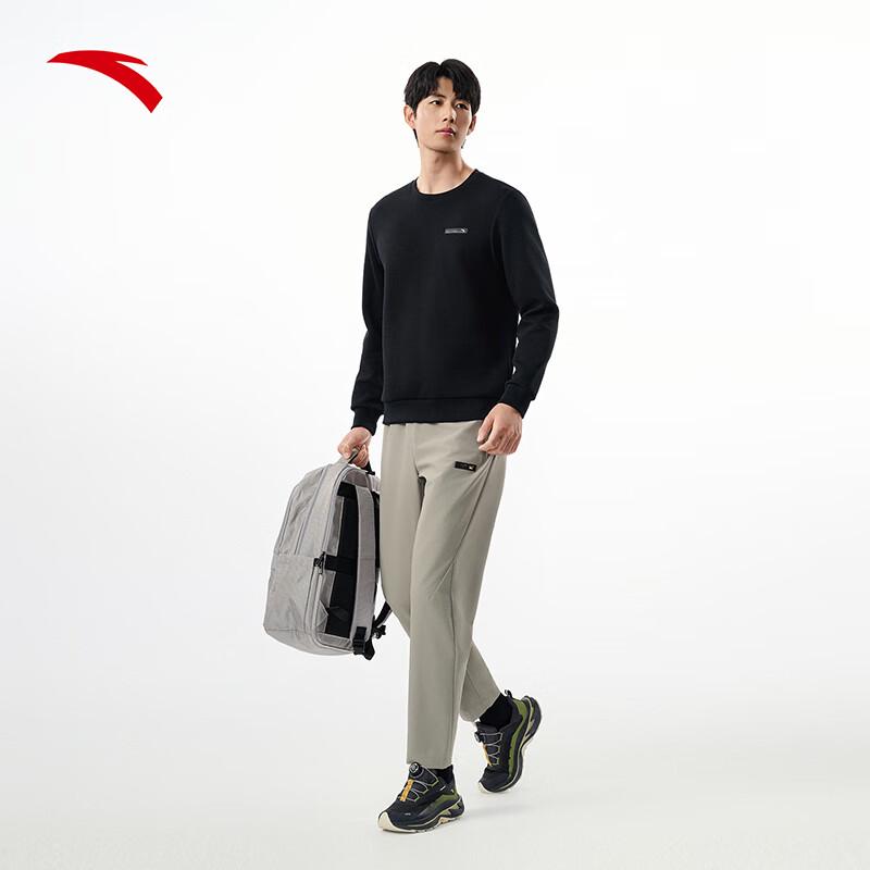 Anta Men's Round Neck Pullover Sweatshirt