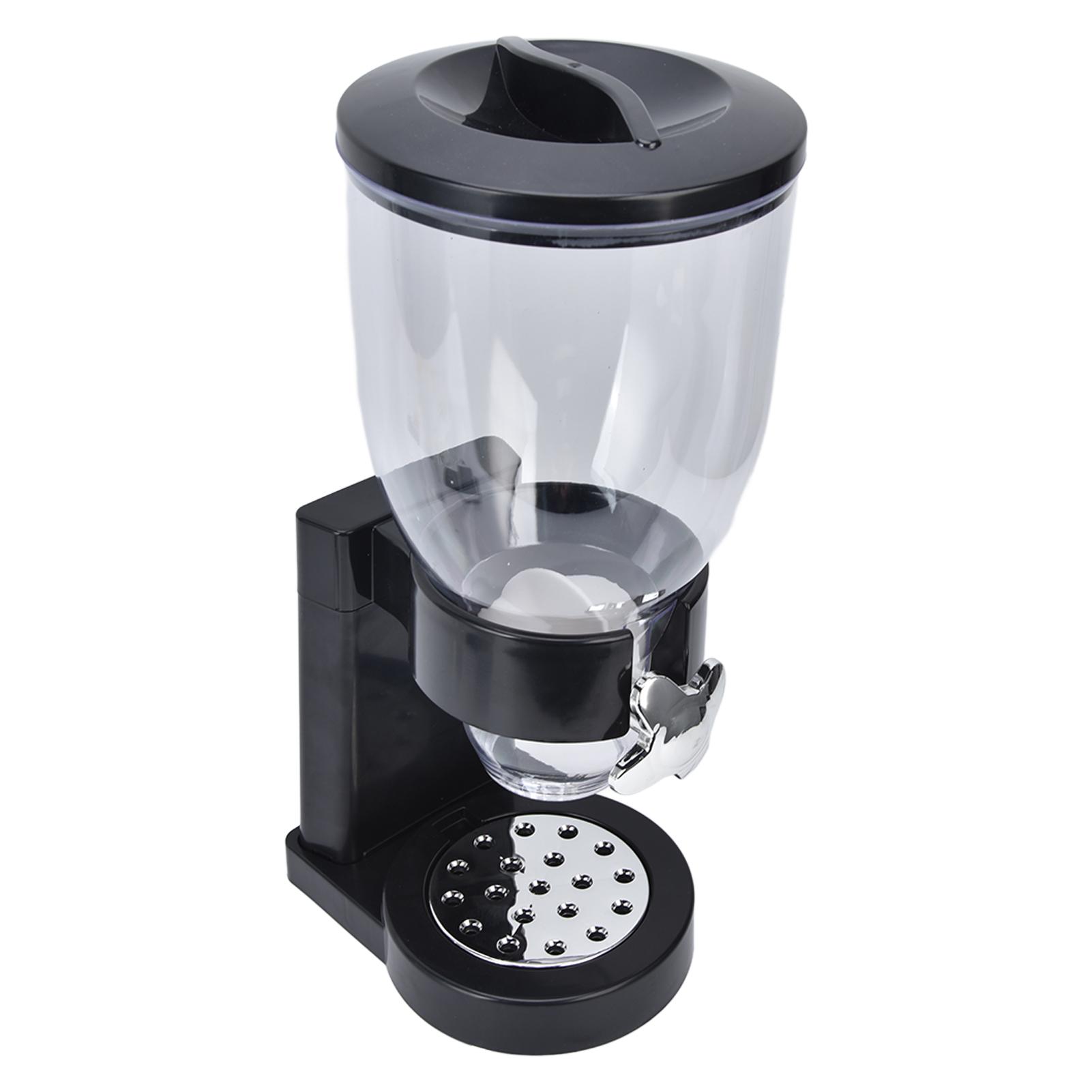 

Grain Dispenser 17.5oz Transparent Safe Rice Storage Container with Rubber Base for Grain Rice