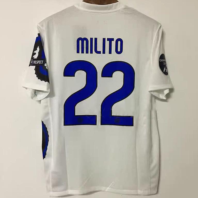 Replica vintage maglia classica Kaka c Ronaldinho capelli a pezzo unico