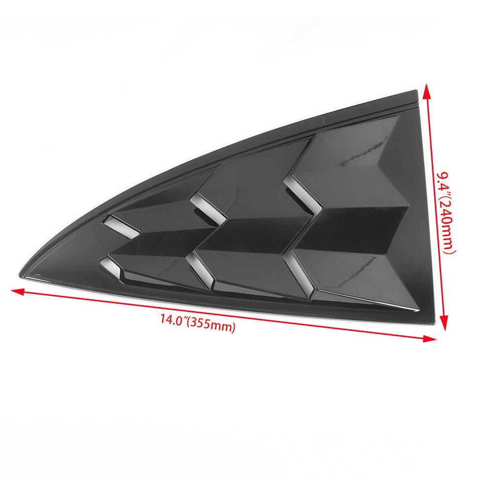 Kryt žaluzií zadního bočního okna pro 2017-21 Tesla Model 3