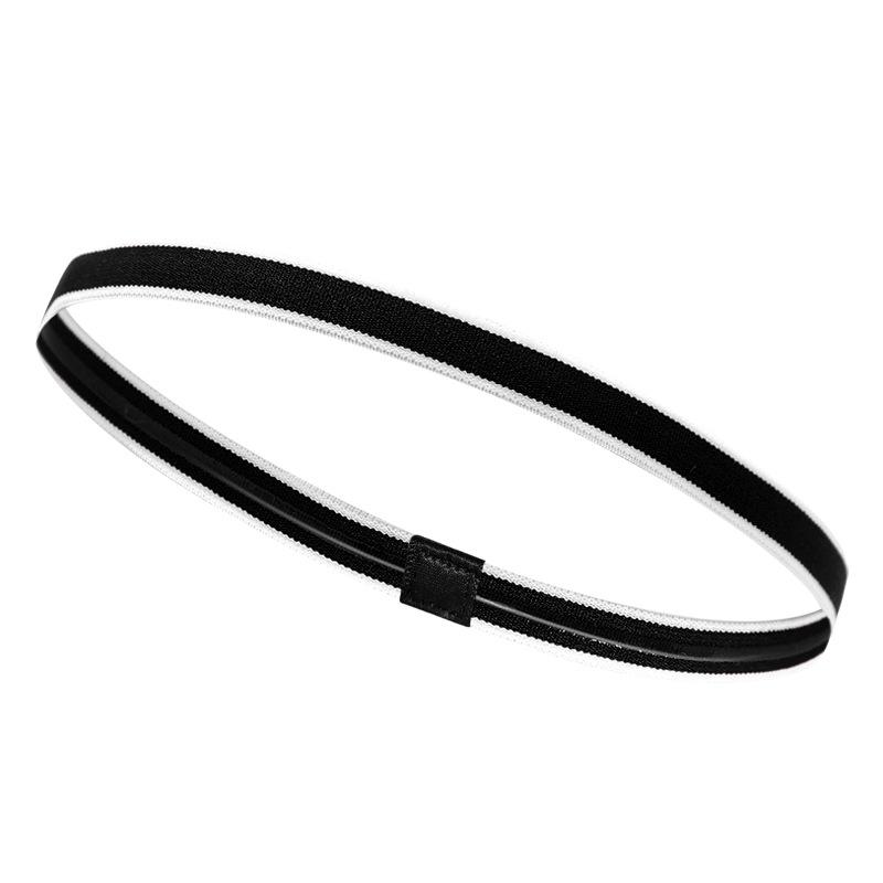 Antypoślizgowa Elastyczna Opaska Sportowa Odprowadzająca Pot na Zewnątrz do Fitnessu i Biegania