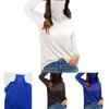 Women's Stylish Turtleneck Long Sleeve Dust-proof Blouse T-shirt For Everyday Comfort