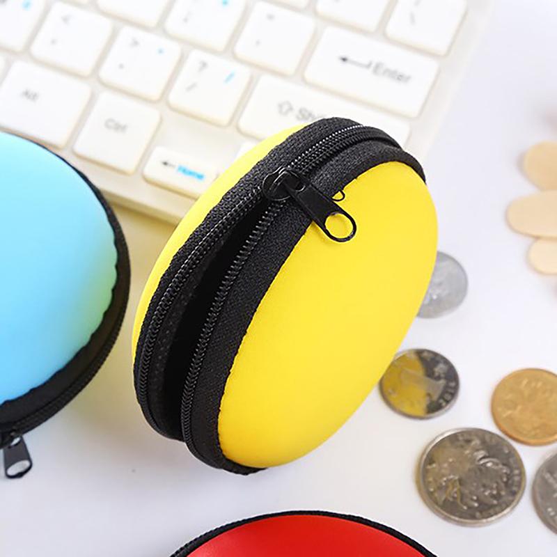 Earphone Wire Organizer Box Coin Purse Headphone Usb Cable Protective Case Storage Box Wallet Pouch Bag Container