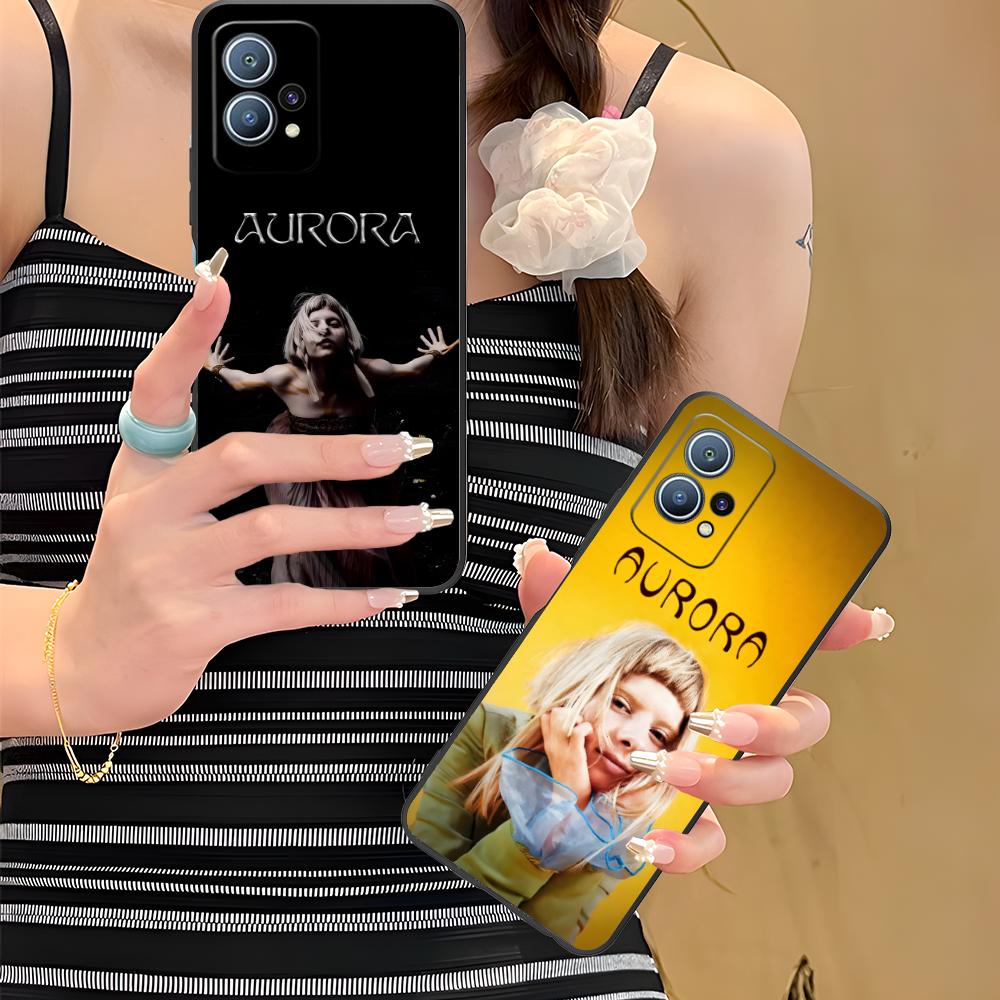 Aurora Aksnes Mobile Cell Phone Case for Huawei P60 P50 P40 P30 P20 P10 P9 P8 Pro Lite Plus Colorful Printing Cover Cover Pretty