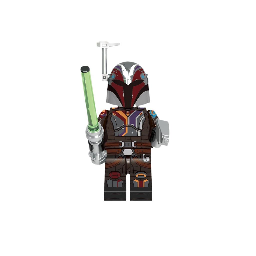 Building Block Figure Star Wars Beranth Soron Guard Captain Soldier Set Bagged Movie TV Collection Toy
