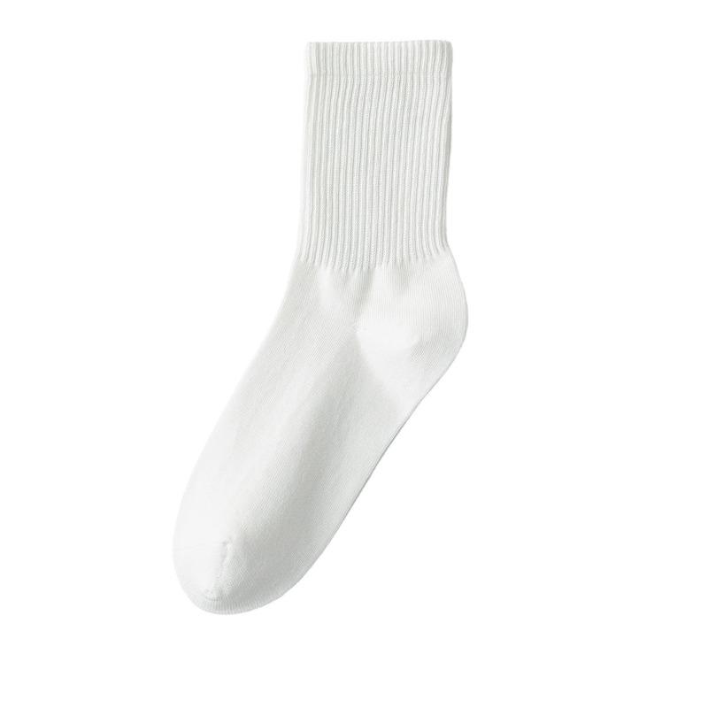 

Sock Pure Cotton Winter Anti-Odor Antibacterial Women s Socks Autumn-Winter Mid-Calf Socks Breathable Cotton 1 pair