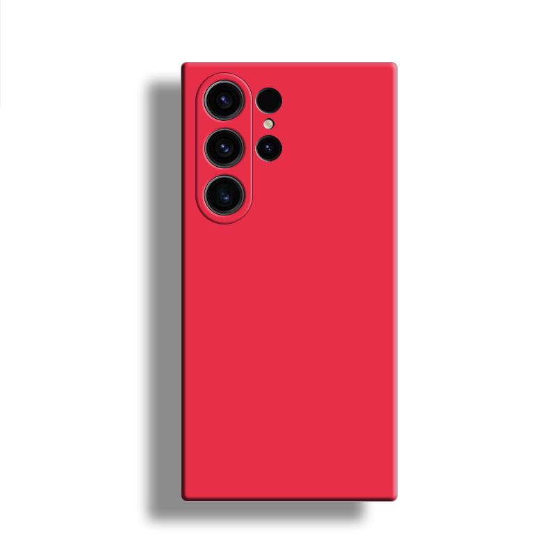 For Samsung Galaxy S25 Ultra Case For Samsung Galaxy S23 S24 S25 Ultra Cover Original Liquid Silicone Rubber Shockproof Bumper