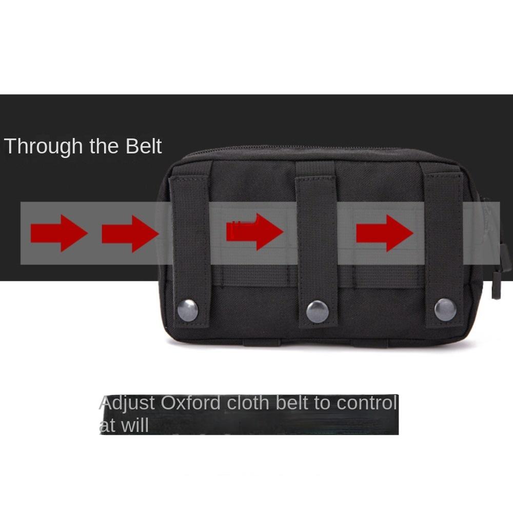 Nylon Men Molle Pouch Multifunctional Climbing Belt Bag Wallet Magazine Bag Hiking