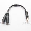 Audio Male To 2 Female 3.5mm Audio Cable Headset Adapter Cord Audio Splitter Cable Microphone Separator Audio Converter
