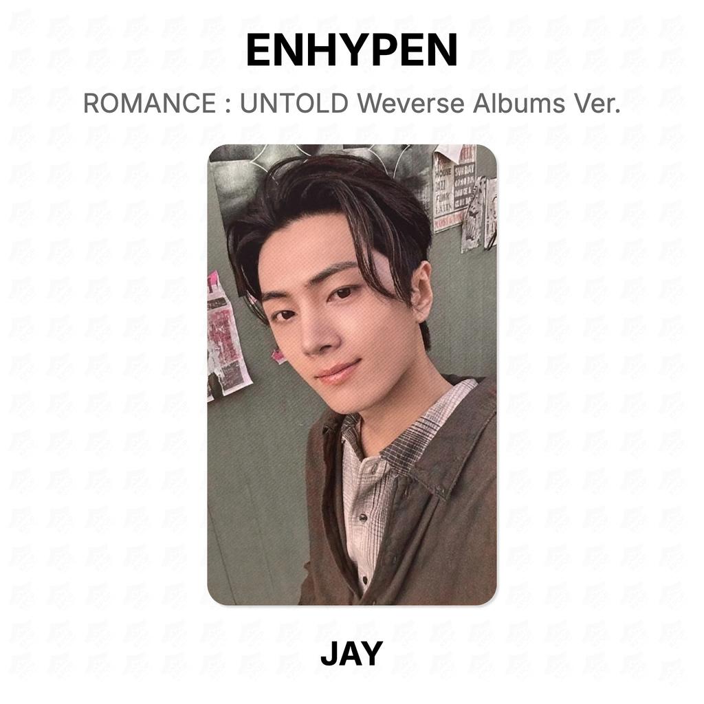 ENHYPEN ROMANTIK : UNTOLD Weverse Alben Version. Offizielle Fotokarte