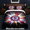 Aston Villa Football Design Bed Bedding Set 1 Duvet Cover + 2 Pillowcases Soft Breathable Household Bed Linens