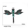 Vintage Rhinestone Dragonfly Brooches for Women Unisex Insect Pins Event Party New Gifts Backpack Decoration Clothes Accessories