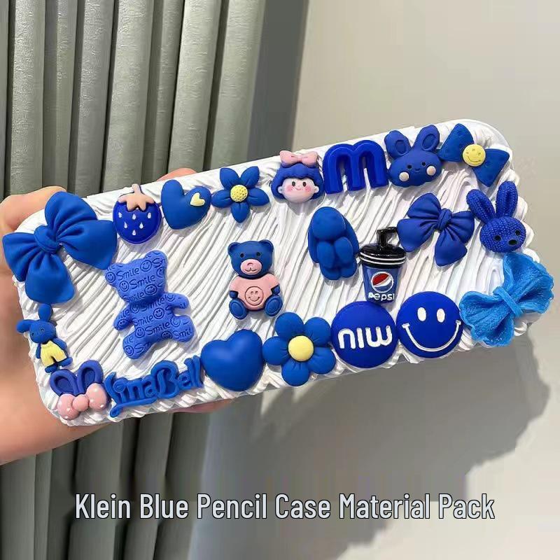 DIY Handgemachtes Cremeleim Stiftebox Set – Kreatives und Niedliches Schüler Schreibwaren Paket