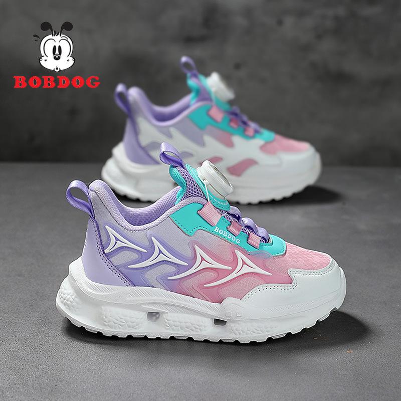 Babu bean boys shoes 2025 autumn and winter new middle-aged and older children's sports shoes mesh breathable versatile running shoes tide