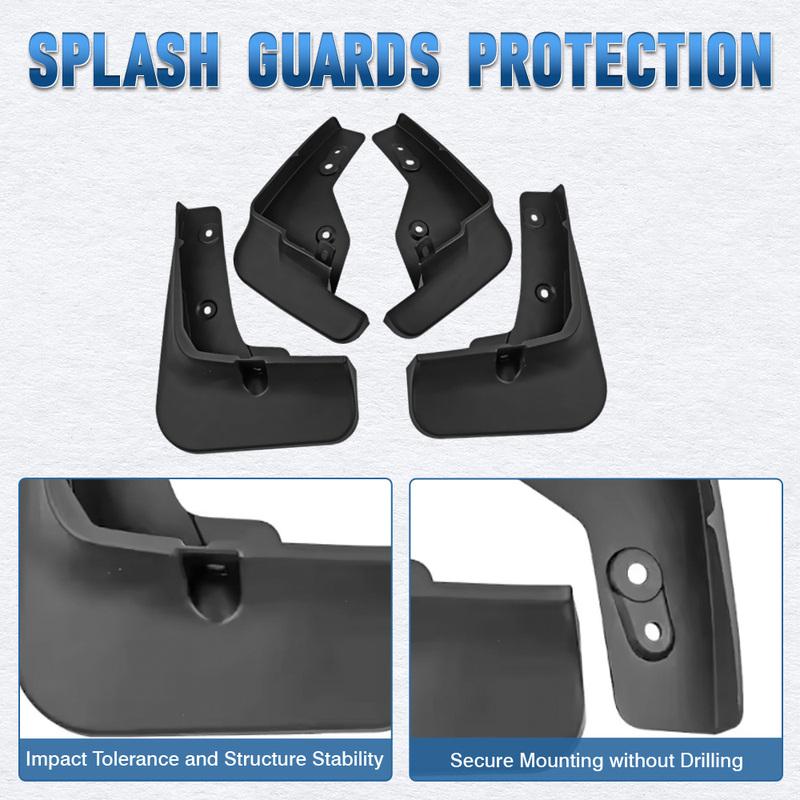 Front and Rear Car Splash Guards Fender  Splash Guards Mud Flaps Guards for Mazda CX-5 CX 5 CX5 KF -2024