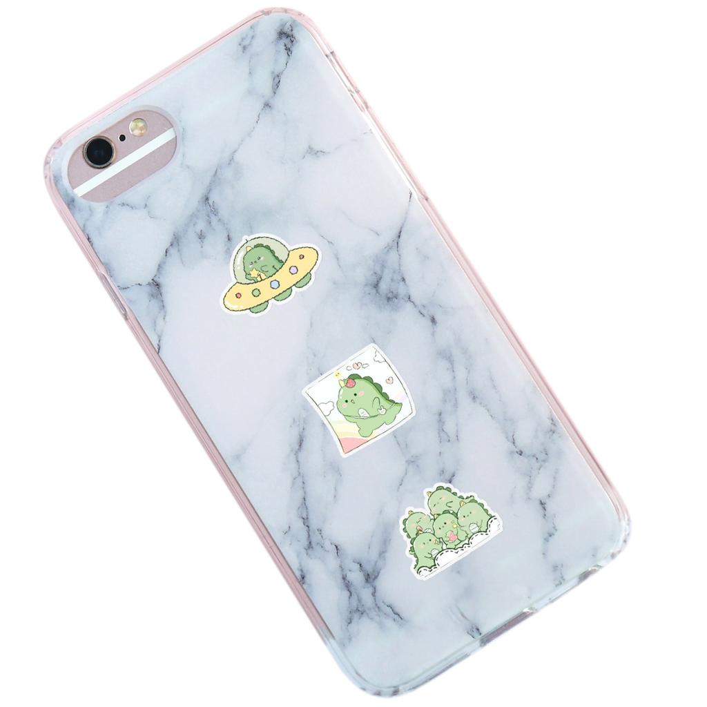 50 Pieces of Little Dinosaur Doodle Stickers Suitcase Car Notebook Skateboard Water Cup Waterproof Decorative Stickers