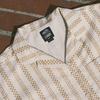 Vans X Spitfire Striped Single-Breasted Casual Short Sleeve Shirt Women Shirts Off-White VN000G3NDJR