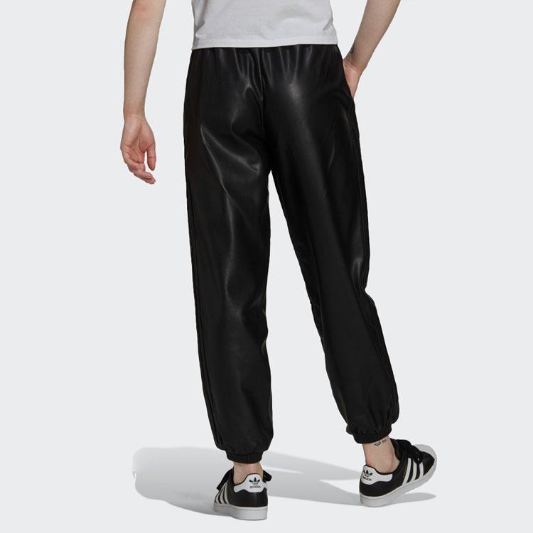 adidas Originals Adicolor Pleather Pants Women Pants Black H66347