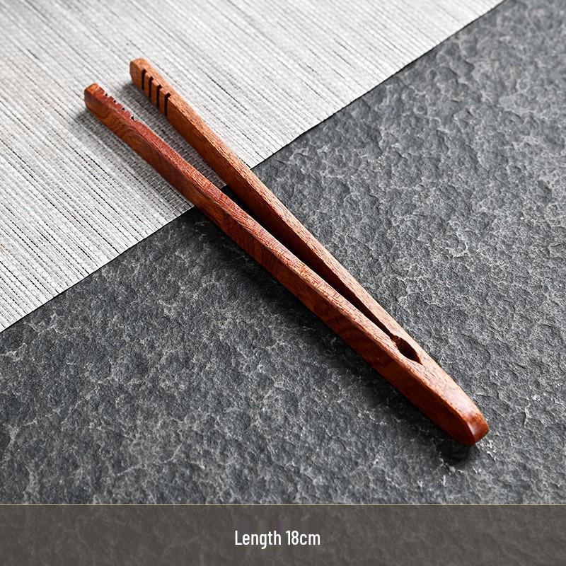 Bambus-Teepinzette und gebogene Clips für Teeservice und Zeremoniezubehör