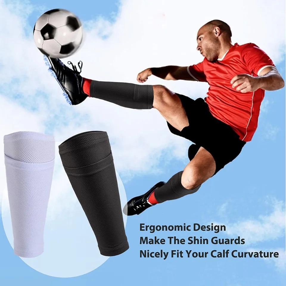 Loogdeel Soccer Shin Guard Professional Shields Teens Socks Pads Support Adult Children Legging Shinguards Football Leg Sleeves