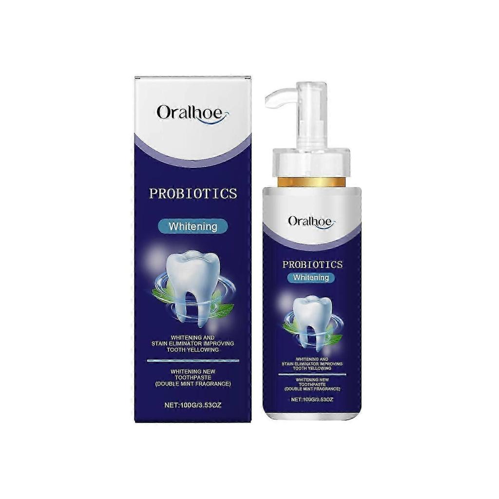 Brightening Toothpaste with Enamel Protection, Fresh Breath & Stain Removal - 100g