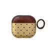 Transparent green brown polka dot applies to AirPods1 earphone case Apple 1/1 generation AirPods pro1 protective case is simple