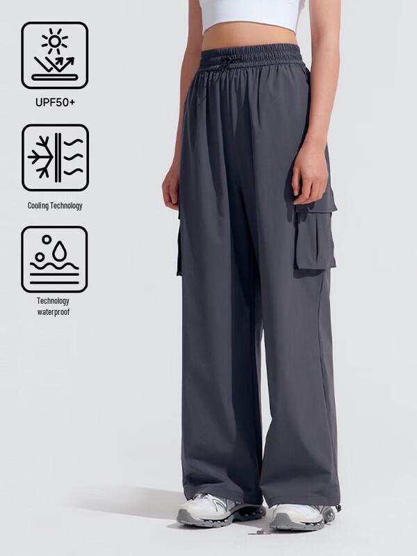 VVC Zero-Feel Workwear Sun-Protection Wide-Leg Pants for Women