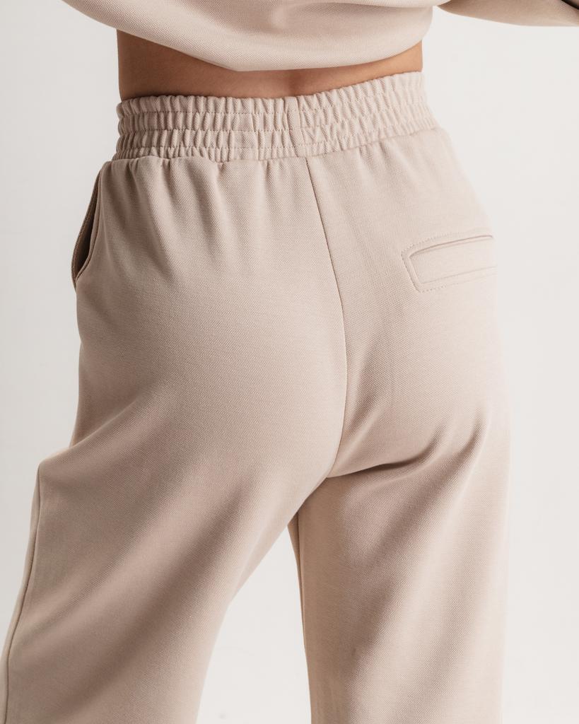 Костюм женский LK Brand 1036 M бежевый (брюки, кофта)