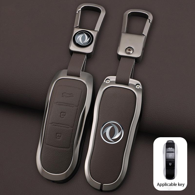 Zinc Alloy Car Key Case for Dongfeng Fengguang DFSK Glory 580 Fengon Ix5 Ix7 Seres 3 Sf5 Remote Cover Shell Keychain Holder Fob