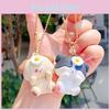 Resin Keyring Cartoon Featuring Magnetic Panda Raccoon Characters Kids Teens