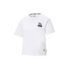 X Mr Doodle Printed Short Sleeve T-Shirt Women Tops White 598654-02