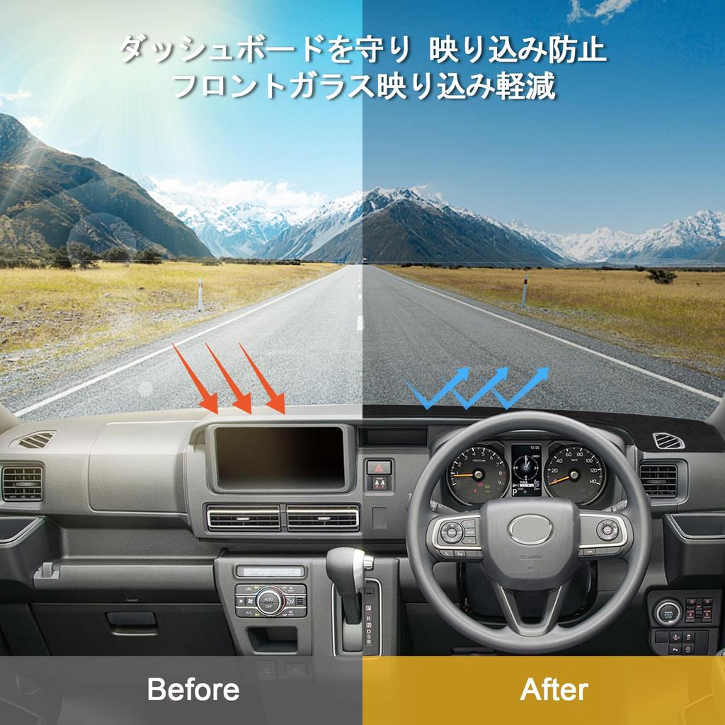 Dashboard Cover for the New Atrai S7 Series Compatible with the and Includes a dashboard sun and interior Atrai S7 6th (6th Generation) - S700V,
