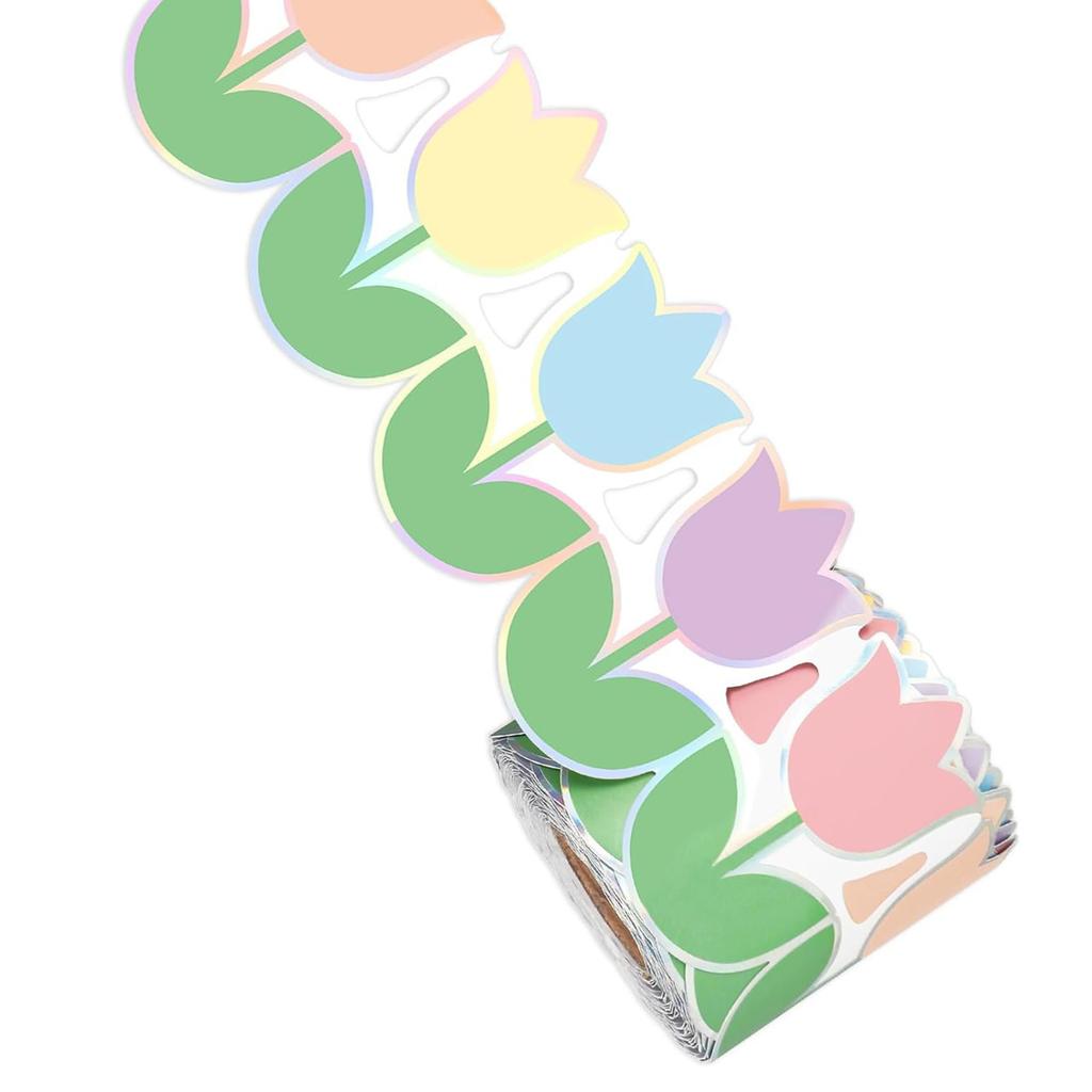 Bulletin Border Trimmer Poster Board Decors Bulletin Board Trim Flower Bulletin Board Border Scalloped Border Sticker