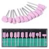 Nail Art Drill Set Bits Replace Sandpaper Head Gel Tips Grinding Polishing Tool Nail Tools Pedicure Nail Machines Accessories
