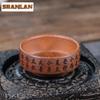 150ml Yixing Lila Ton Sonnenzyklus Teetasse Retro Teeschale Probier-Teetasse Teeverkostung Duftbecher Jianzhan Meistertassen Cafés